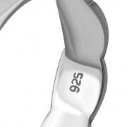 Plain Silver Celtic Knot Ring, rpk26